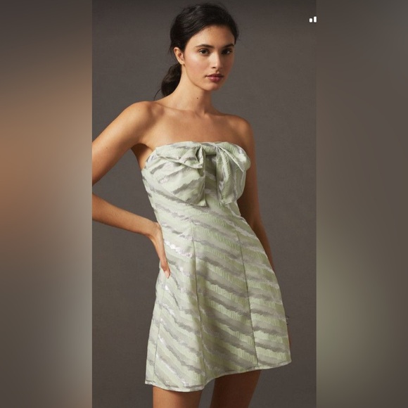 NWT Anthropologie Bow-Tie Tube Dress
Eva Franco mint size 8 - Picture 3 of 9